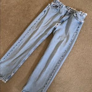 Worn & tattered Levi’s jeans